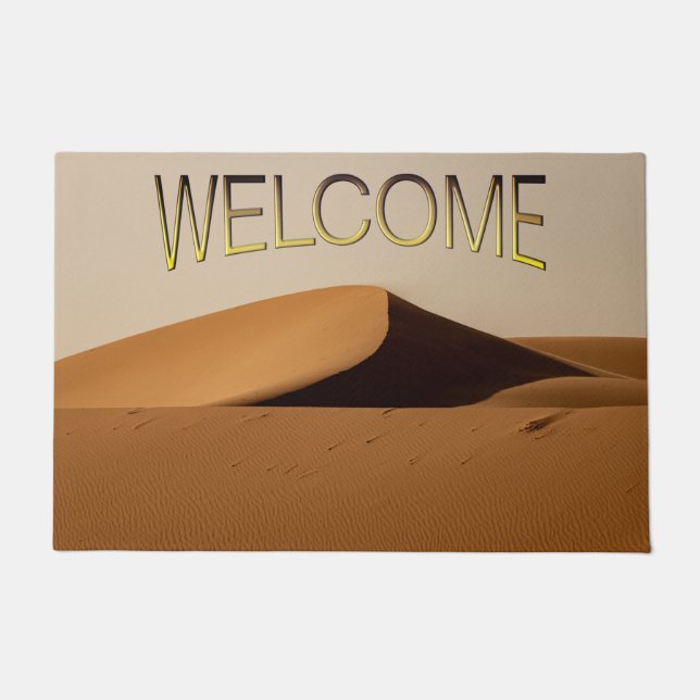Tapete Sand Dunes Desert Landscape Welcome (Frente)