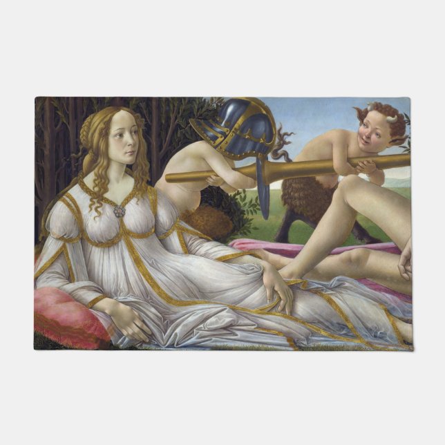 Tapete Sandro Botticelli - Vênus e Marte, lado esquerdo (Frente)