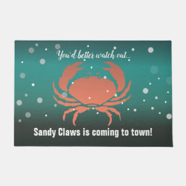 Tapete Sandy Claws está vindo para a cidade.