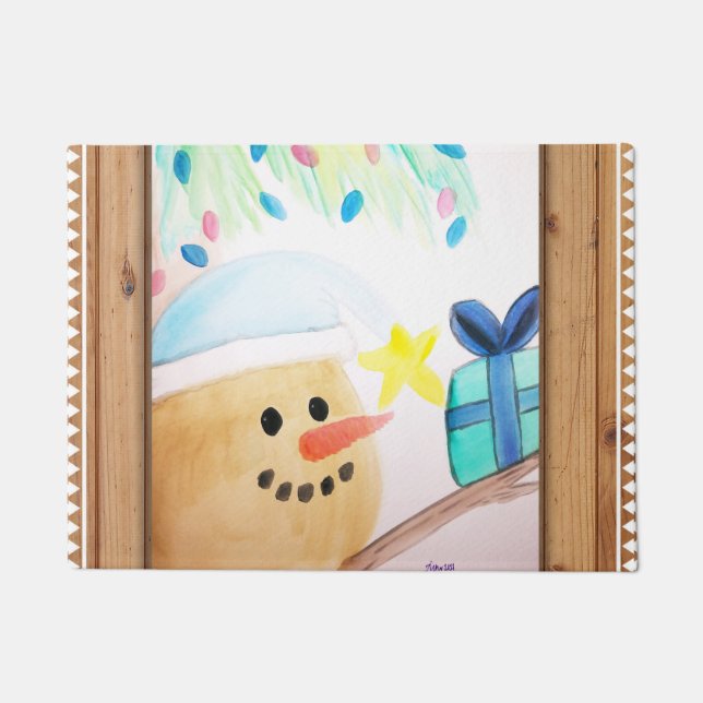 Tapete Sandyman Christmas Door Mat (Frente)