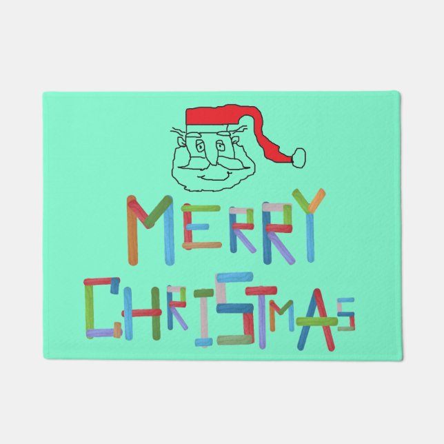Tapete Santa Claus Door Mat (Frente)
