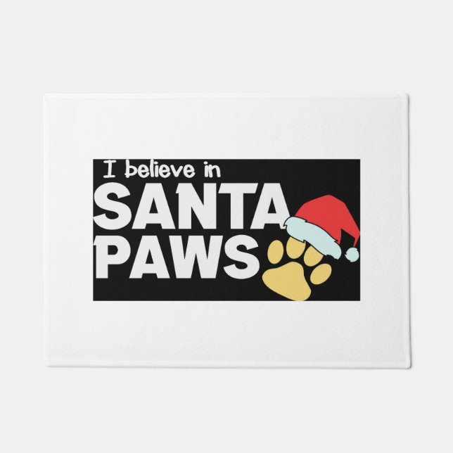Tapete Santa Paws Door Mat (Frente)