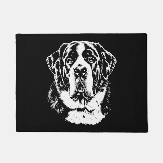 Tapete Santo Bernard Portrait Minimalista (Frente)