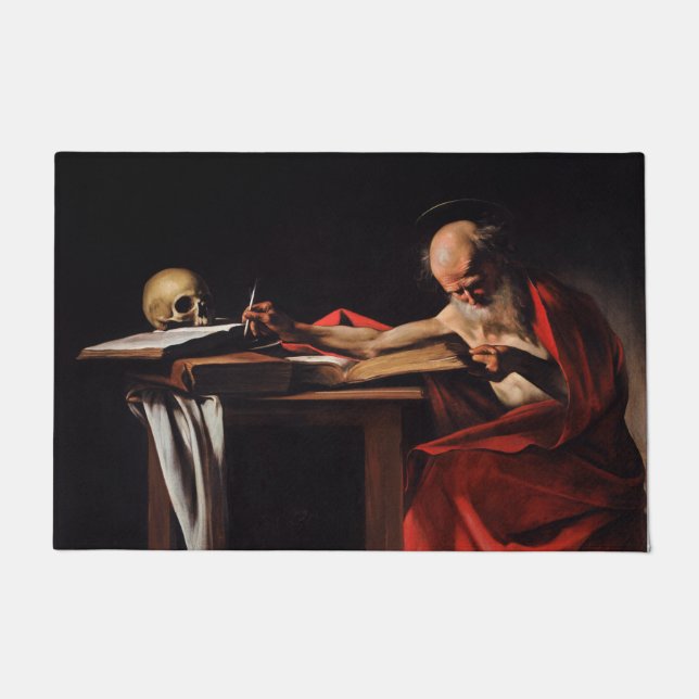 Tapete Santo Jerome (por Caravaggio) (Frente)