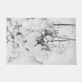 Tapete Saplings (por Pekka Halonen) de pinheiro coberto p