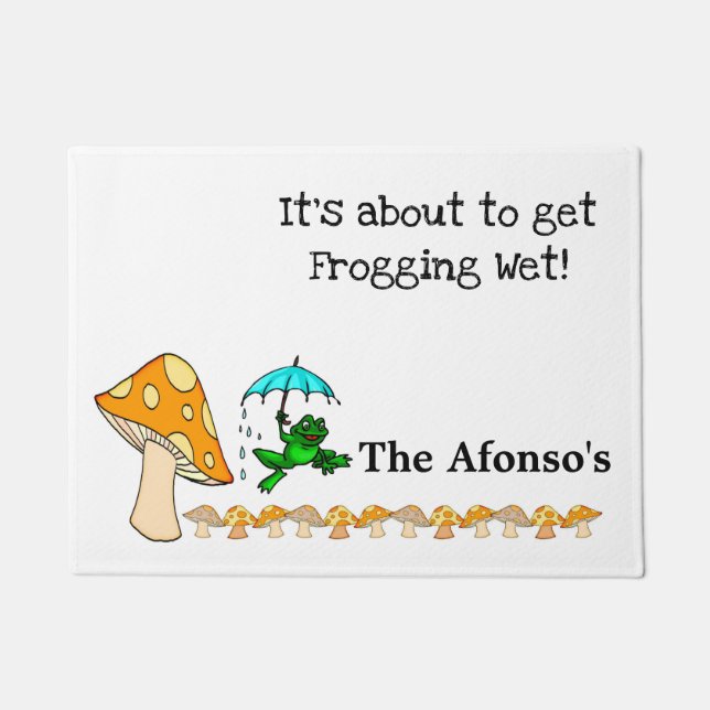 Tapete Sapo, Porta do Cogumelo (Frente)