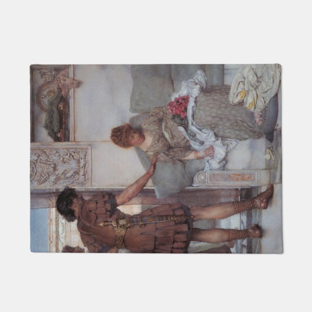 Tapete Saudação Silenciosa (por Lawrence Alma-Tadema) (Frente)