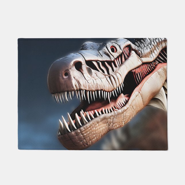 Tapete Saudações, Meu Colega T Rexs, Porta Mat (Frente)