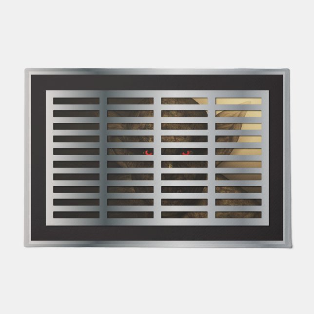 Tapete Scary Demon Halloween Novelty (Frente)