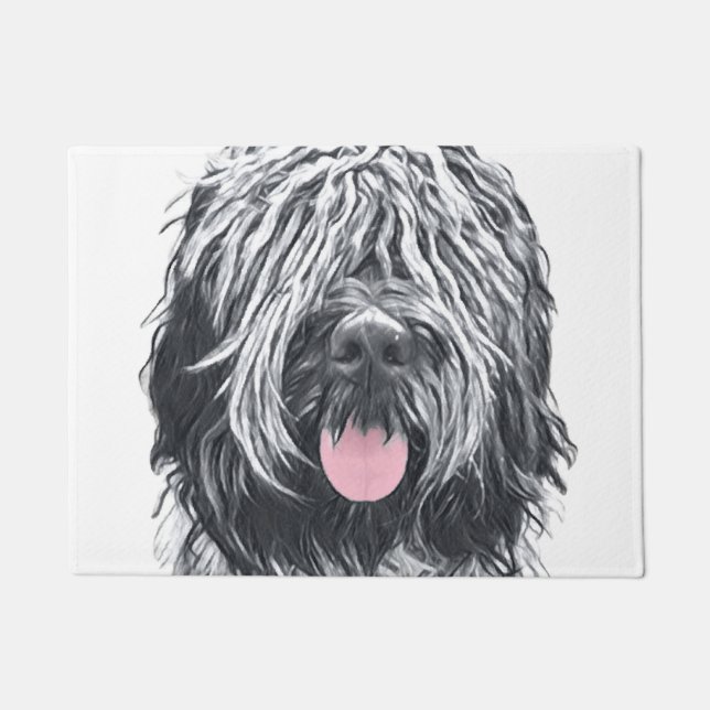 Tapete Schapendos cão-pastor neerlandês (Frente)