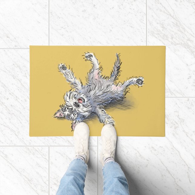 Tapete Schnauzer Door Mat (Interior)