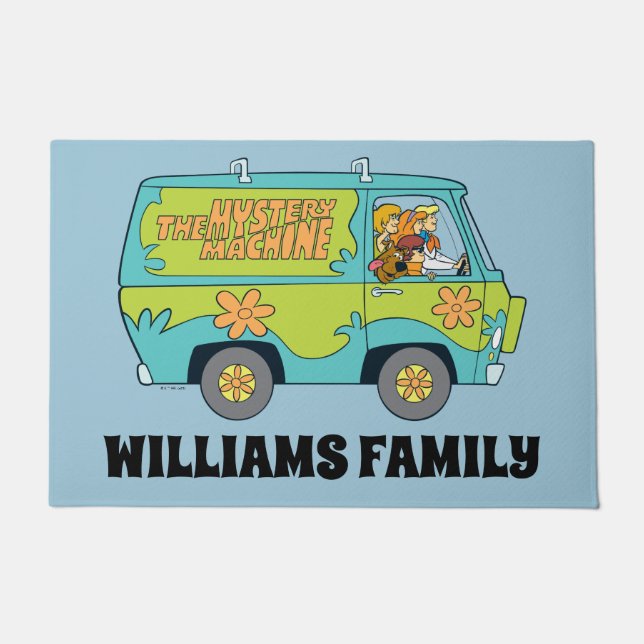 Tapete Scooby-Doo Happy Walk | Adicione seu nome porta (Frente)