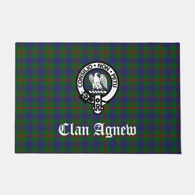 Tapete Scottish Clan Agnew Crest & Tartan (Frente)