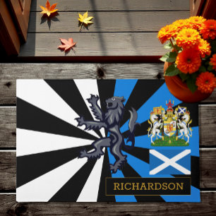 Tapete Scottish Lion, Rampant, patriotic mat, Escócia