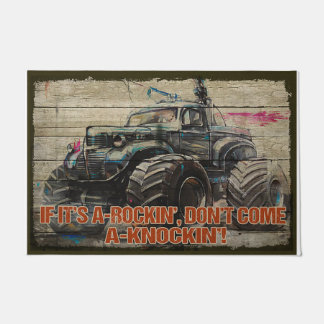 Tapete Se é um desastre, não venha a bater