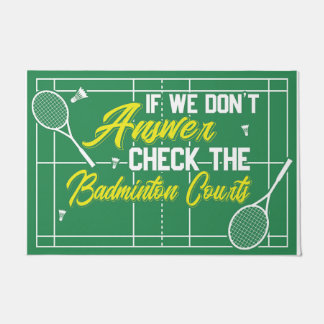 Tapete Se não respondermos, verifique os Tribunais de Bad