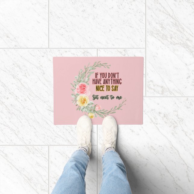 Tapete Se você não tem nada legal para dizer Sente-se per (Interior)