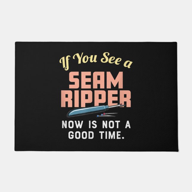 Tapete Se Você Vê Um Estripador De Costura Agora Não É Um (Frente)