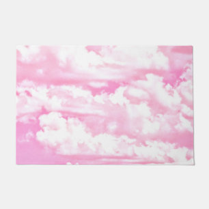 Tapete Secura de Nuvens Felizes, Bebê Rosa