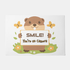 Tapete Segurança "Sorria, Você está na Câmera" do Lindo T