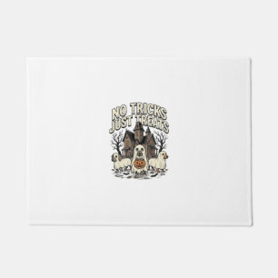 Tapete Sem Truques Apenas Guloseimas Halloween Dachshund 