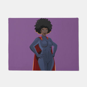 Tapete Senhora super-herói