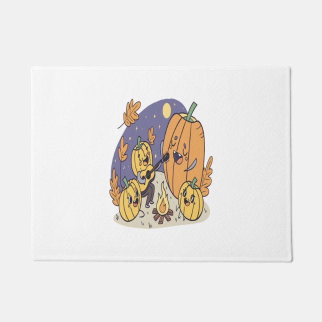 Tapete Serenata de Pumpkin Campfire (Frente)