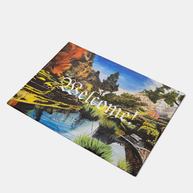 Tapete Serene Brook, por Gary Poling (Inclinado)