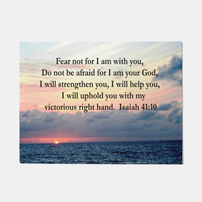 TAPETE SERENE SUNRISE ISAIAH 41:10 (Frente)