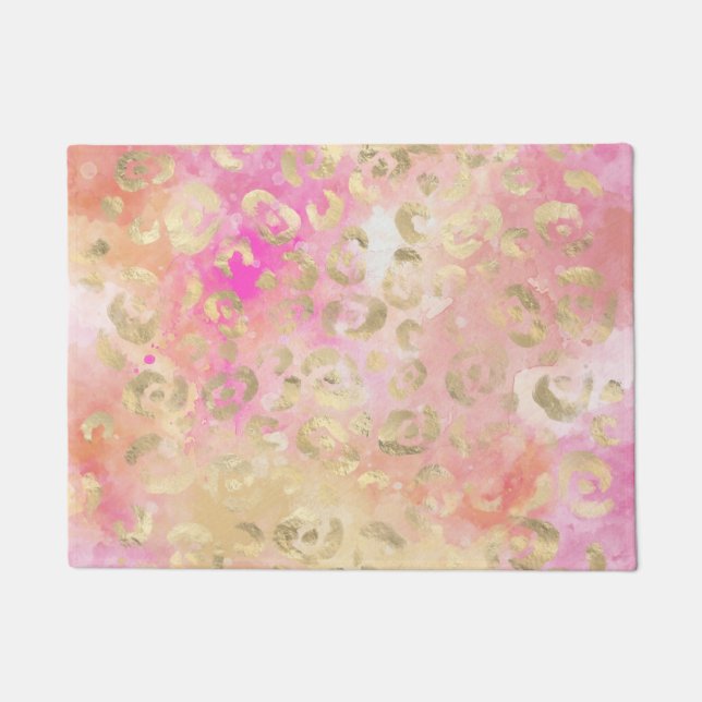 Tapete Série de Design Leopard Paint 5 (Frente)