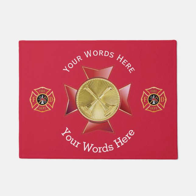 Tapete Serviço de Incêndio 2 Personalizado (Frente)