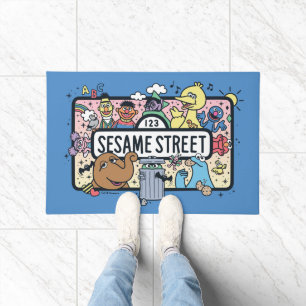 Tapete Sésamo Sésamo   Sésamo Pals Doodle Sign