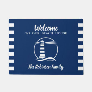 Tapete Seu Farol Clássico Náutico da Casa de Praia