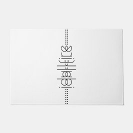 Tapete Seu nome como Alienígena Glifos - Branco exclusivo