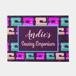 Tapete Sewing Room Quilter Secador Secundário Colorido