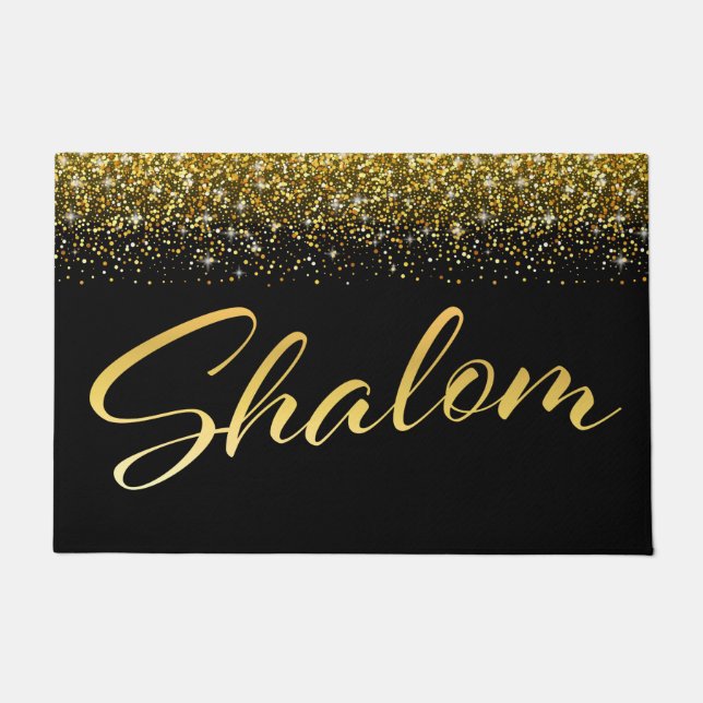 Tapete Shalom Welcome Door Mat (Frente)