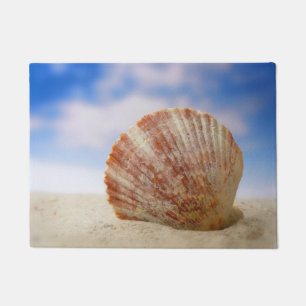 Tapete Shell sustentado na areia