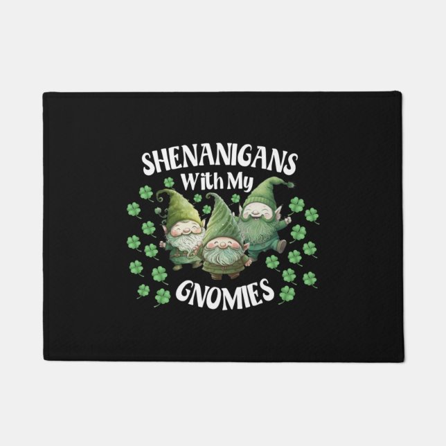 Tapete Shenanigans Com Minha Rua De Gnomos. (Frente)