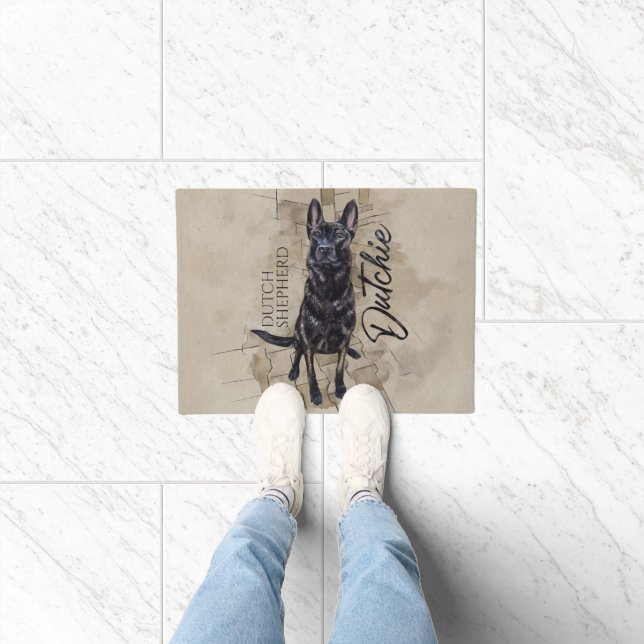 Tapete Shepherd - Ilustração Holandesa (Interior)