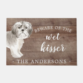 Tapete Shih tzu .Dog Personalised Door Mat