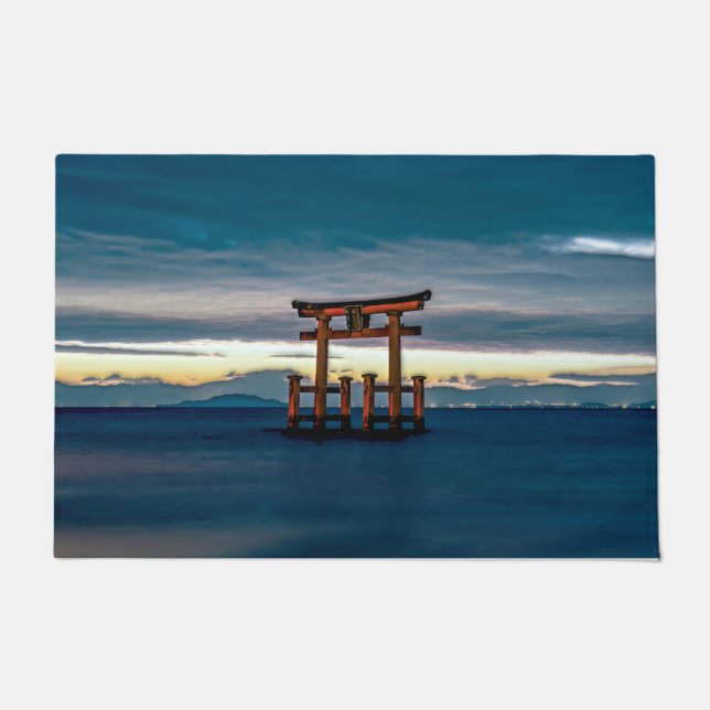 Tapete Shinto Shrine-Torii-Japonês Gate (Frente)