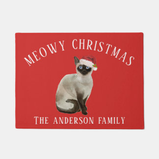 Tapete Siamese Cat Meowy Natal
