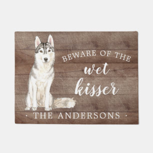 Tapete Siberian Husky.Dog Personated Door Mat