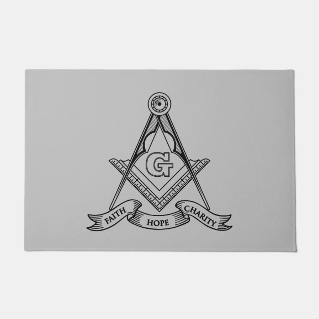 Tapete Símbolo de maçonaria (Frente)
