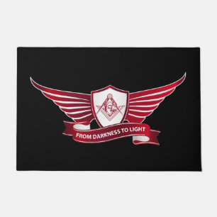 Tapete Símbolo de maçonaria e escudo