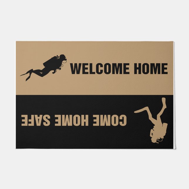 Tapete Simple Diving Doormat, Ocean Design (Frente)