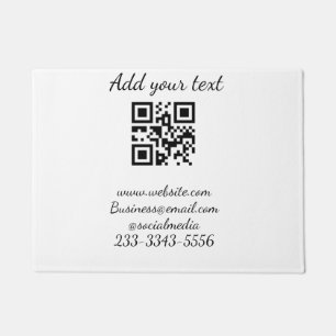 Tapete simples código QR personalizado adicionar seu nome