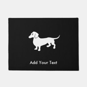 Tapete Simples Dachshund Personalizável