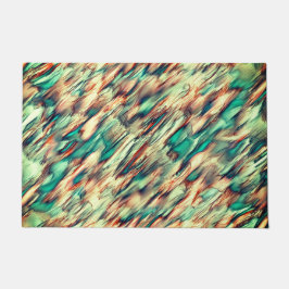 Tapete Simulando rocha ou estalagmite em verde à sepia