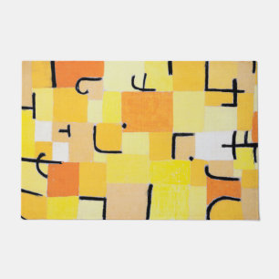 Tapete Sinais em amarelo, Paul Klee